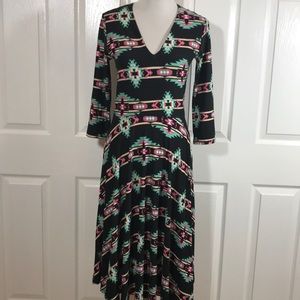 Agnes & Dora gorgeous Aztec dress